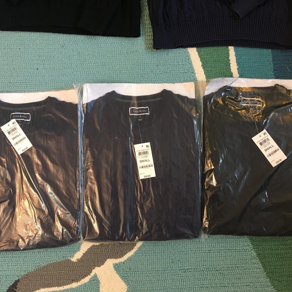 Macys- Club Room ribbed sweaters